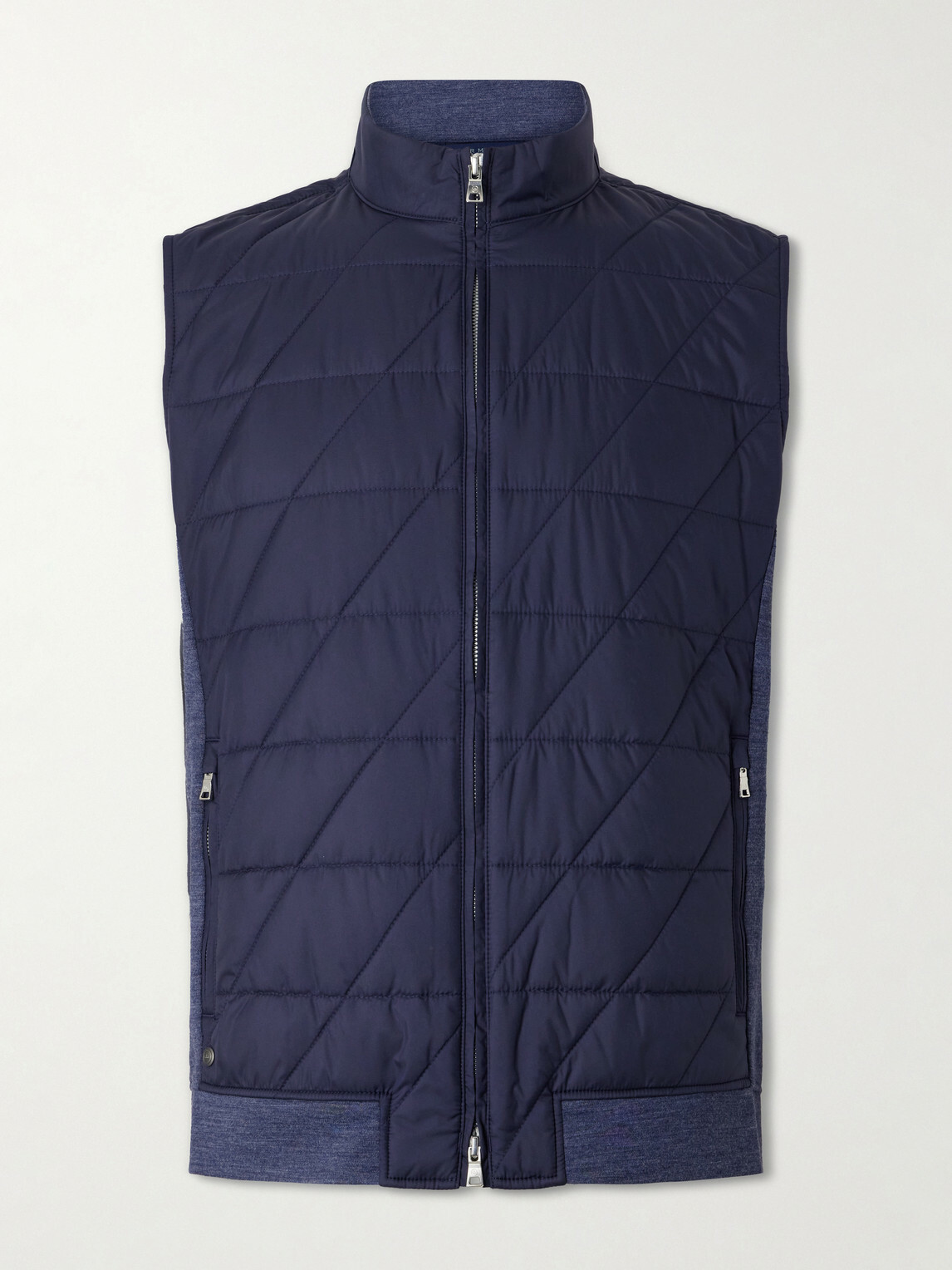 Peter Millar - Walker Quilted Shell Vest - Blue