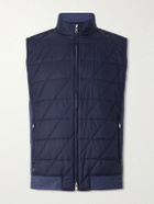 Peter Millar - Walker Quilted Shell Vest - Blue