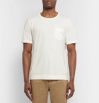 Massimo Alba - Panarea Garment-Dyed Cotton-Jersey T-Shirt - White