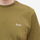 Foret Men's Air Logo T-Shirt in Army