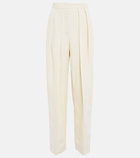 Stella McCartney - High-rise pleated straight pants