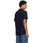 Burberry Navy Cotton Polo