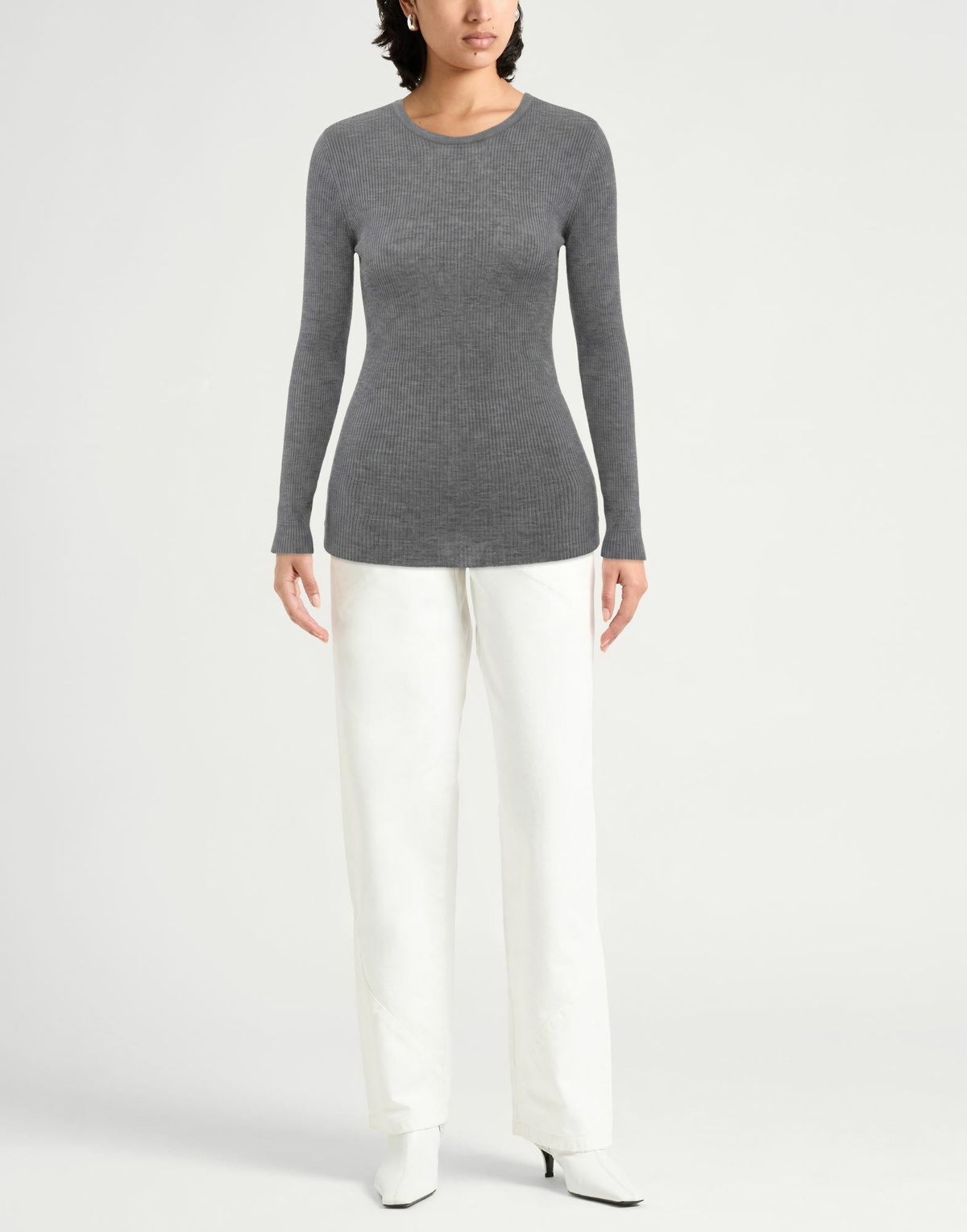Crossley Womens Sweater in Grey