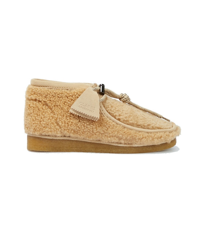 Photo: Moncler Genius - x Clarks 2 Moncler 1952 Wallabee loafers