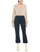 Manila Grace Womens Jeans Midnight in Blue