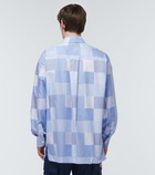 Kenzo - Patchwork oversized cotton shirt