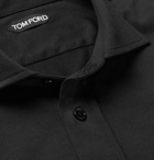 TOM FORD - Slim-Fit Cotton-Jersey Shirt - Black