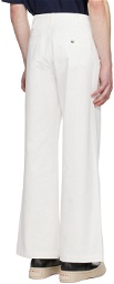 Marni White Flared Trousers