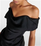 Vivienne Westwood Nova Cocotte crêpe satin gown
