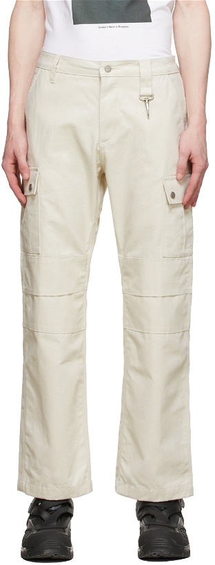 Photo: Reese Cooper Off-White Dyed Cargo Pants