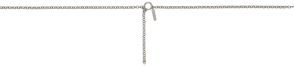 Justine Clenquet Silver Curtis Belt