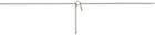 Justine Clenquet Silver Curtis Belt