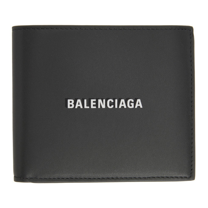 Photo: Balenciaga Grey Cash Folded Square Wallet