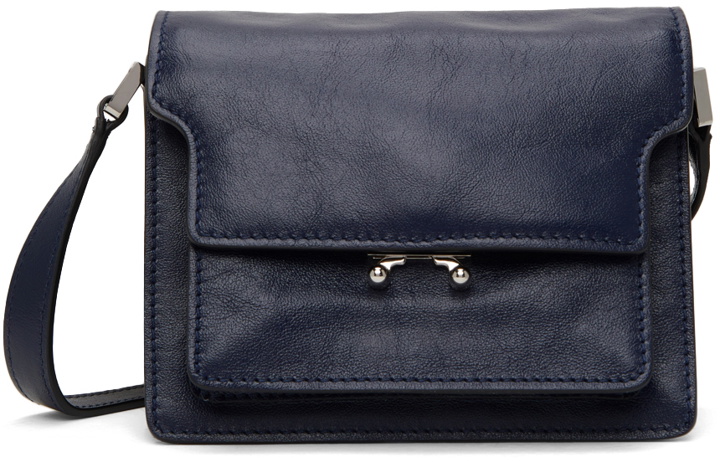 Photo: Marni Navy Trunk Messenger Bag