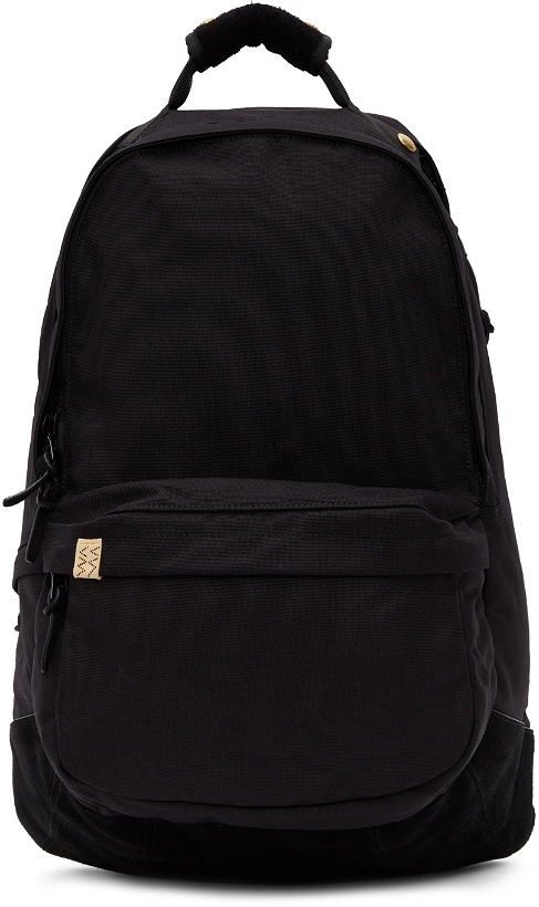 Photo: Visvim Black Cordura Suede 22L Backpack