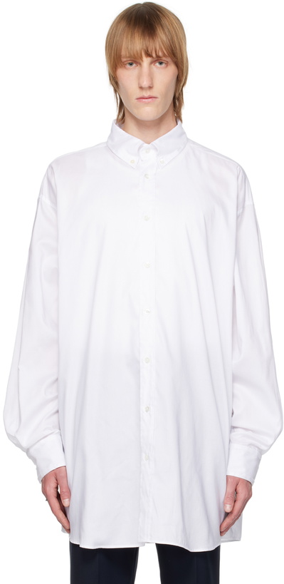 Photo: Maison Margiela White Stitch Shirt