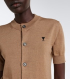 Ami Paris Ami de Coeur wool cardigan