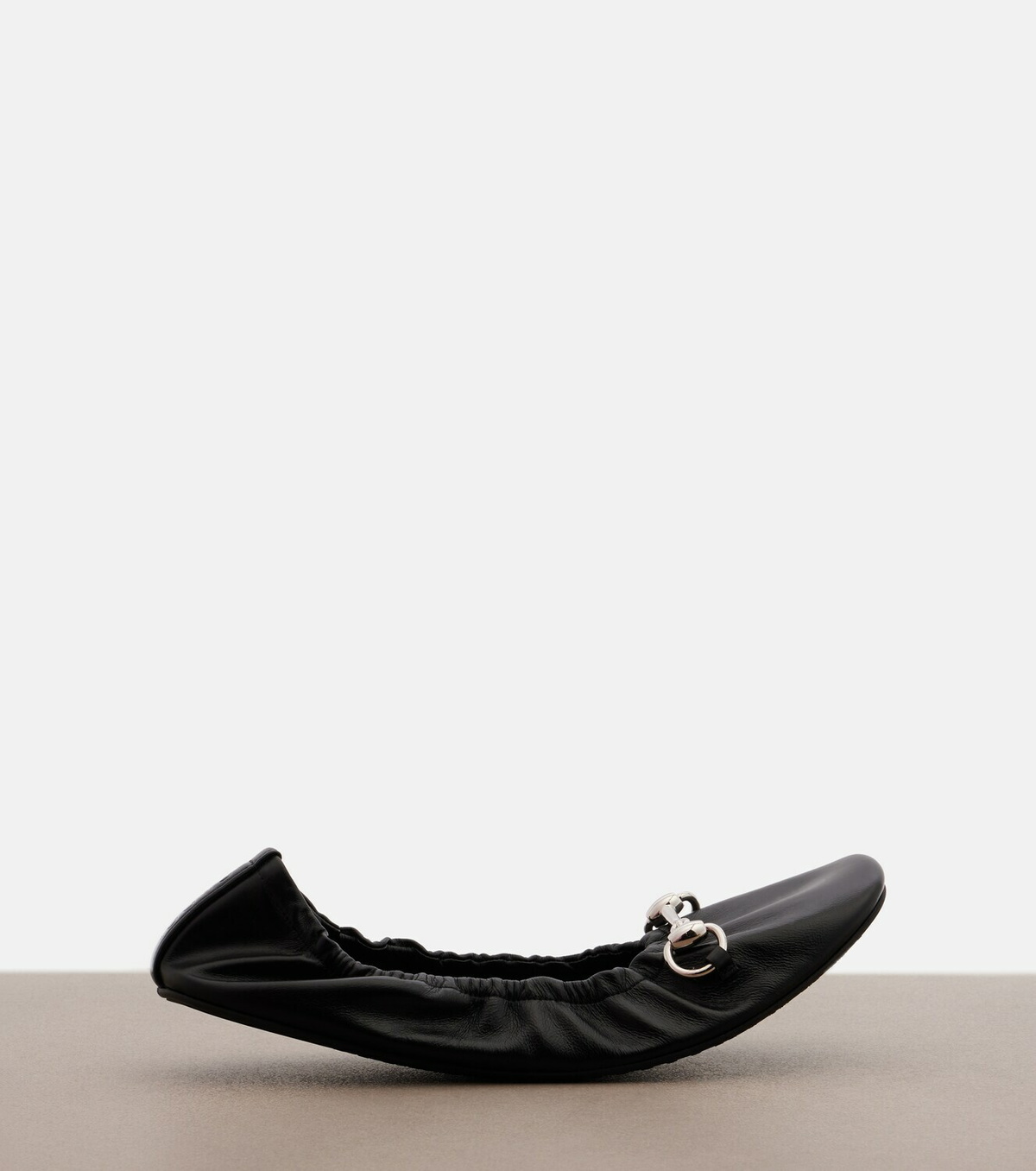 Gucci Prima Horsebit leather ballet flats