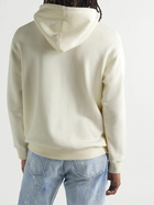 GUCCI - Printed Cotton-Jersey Hoodie - Neutrals