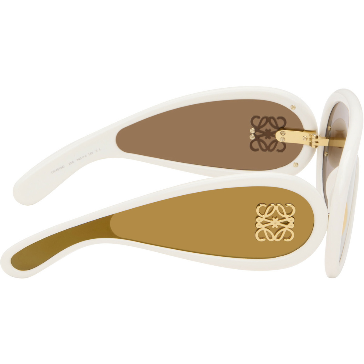 LOEWE White Wave Mask Sunglasses