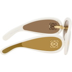 LOEWE White Wave Mask Sunglasses