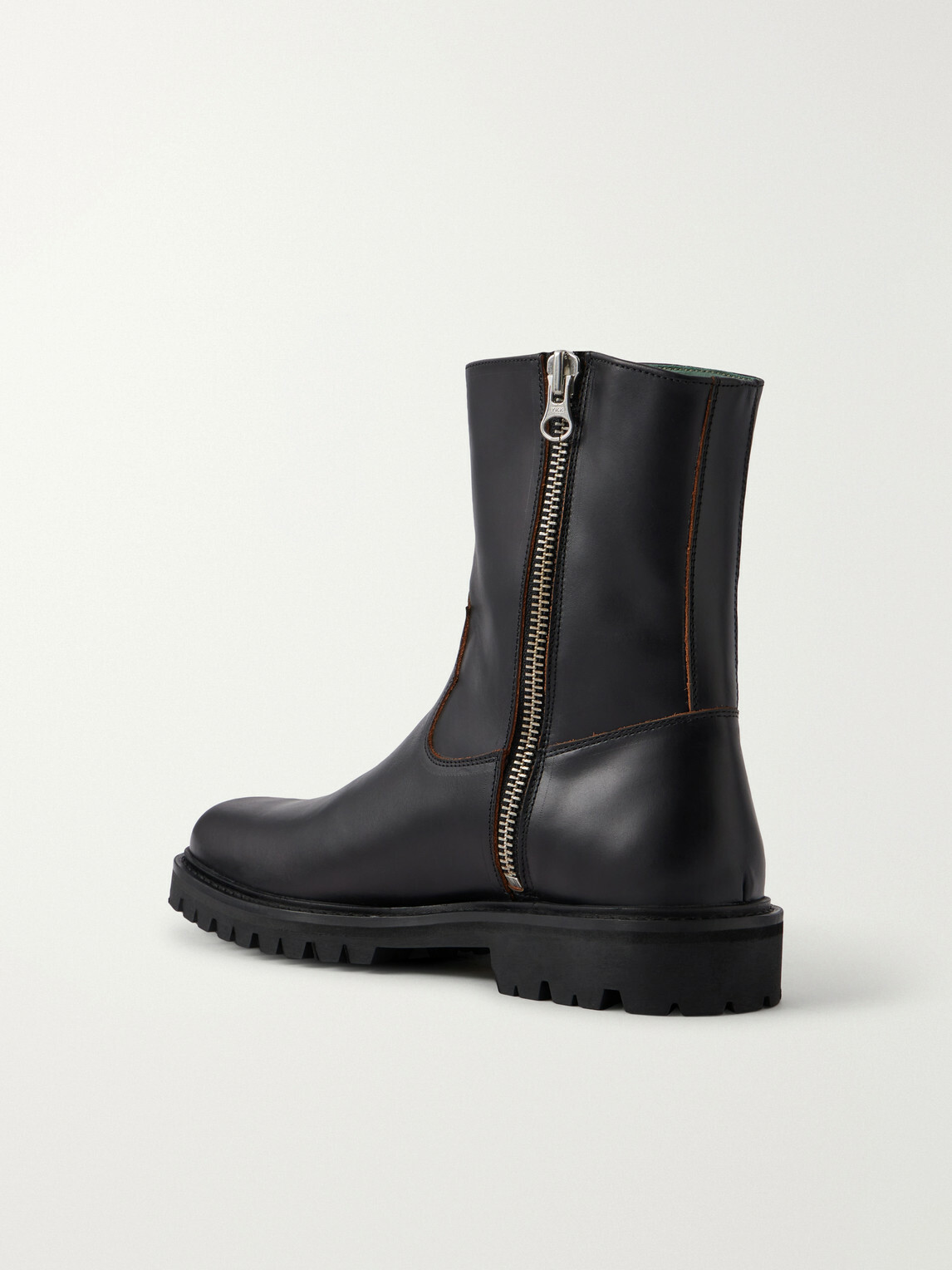 VINNY's - Moto Leather Boots - Black