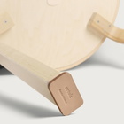 Artek x Hender Scheme Table 90C in Wild Birch/Leather