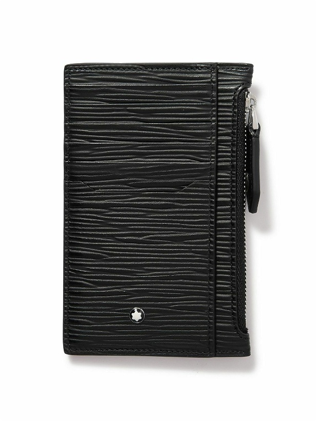 Photo: Montblanc - Meisterstück 4810 Textured-Leather Zipped Cardholder