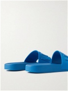 AMIRI - Logo-Embossed Rubber Slides - Blue