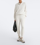 Varley Betsy draped jersey sweatshirt