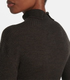 Calvin Klein Collection Ribbed-knit wool sweater