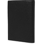 TOM FORD - Full-Grain Leather Passport Cover - Black