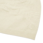 Peachy Den Women's Claudine Knit Hat in Pearl 