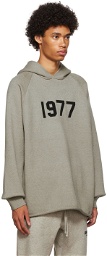 Fear of God ESSENTIALS Gray Polyester Hoodie