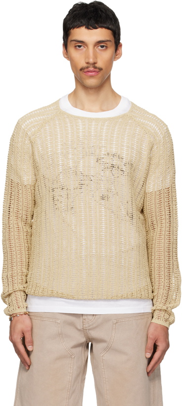 Photo: Isabel Marant Beige Vassilli Sweater