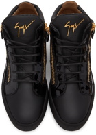 Giuseppe Zanotti Black May London High Sneakers