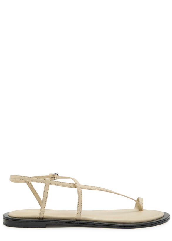 Photo: A.emery Reef Leather Sandals White