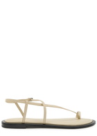 A.emery Reef Leather Sandals White