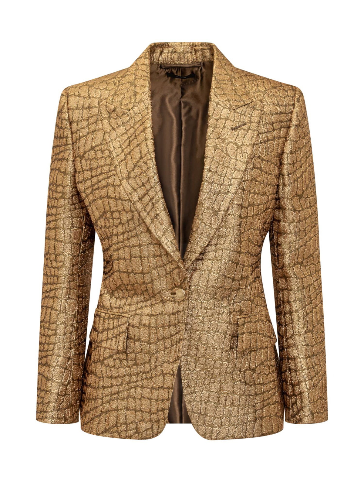 【関税込み】TOM FORD ネイビー Military Chasseur ジャケット TOM FORD Navy Military Chasseur Jacket TOM FORD