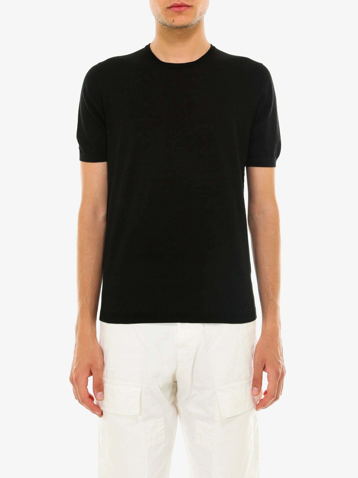 Nugnes 1920 Black T Shirt Mens