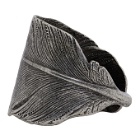 Ann Demeulemeester Silver Feather Ring