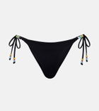Staud Sisley beaded bikini bottoms