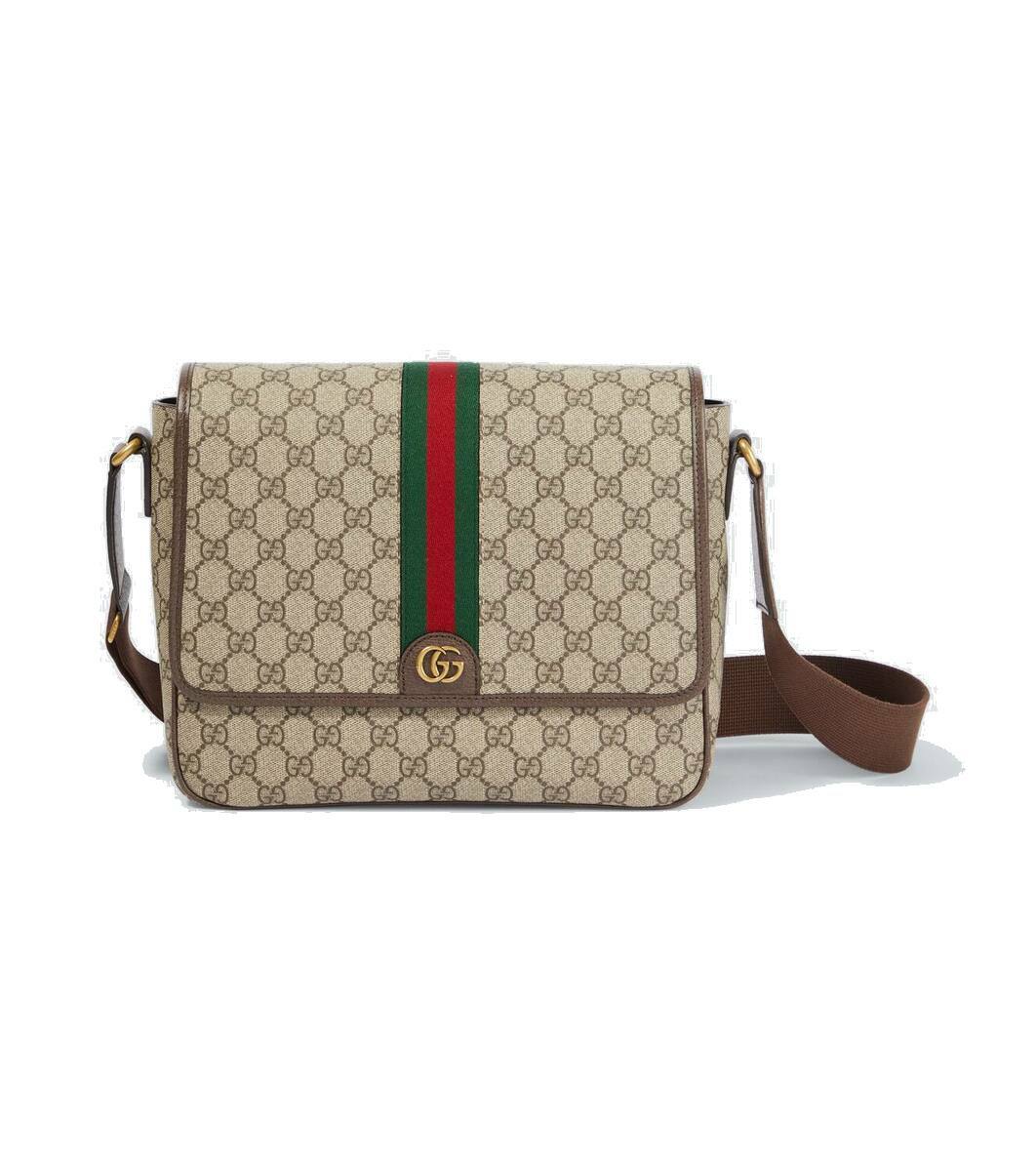 【GUCCI】OPHIDIA GG MEDIUM SHOULDER BAG Ophidia medium shoulder bag in soft GG Supreme | GUCCI® US