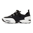 Marni Black and White Ghillie Sneakers