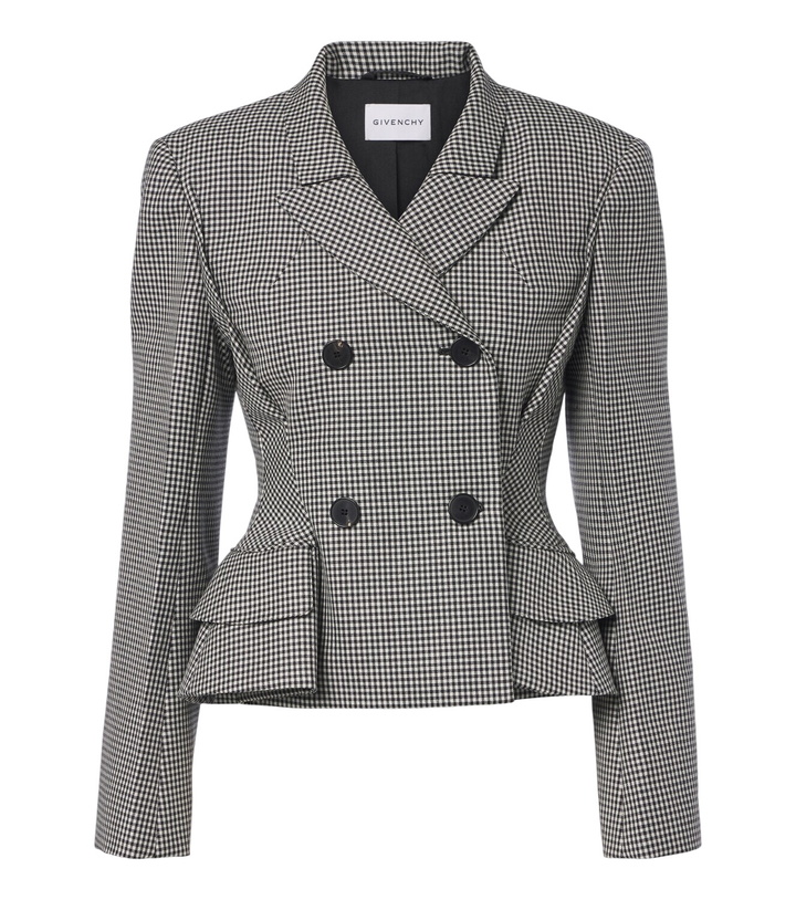 Photo: Givenchy Pinch houndstooth wool and mohair jacket