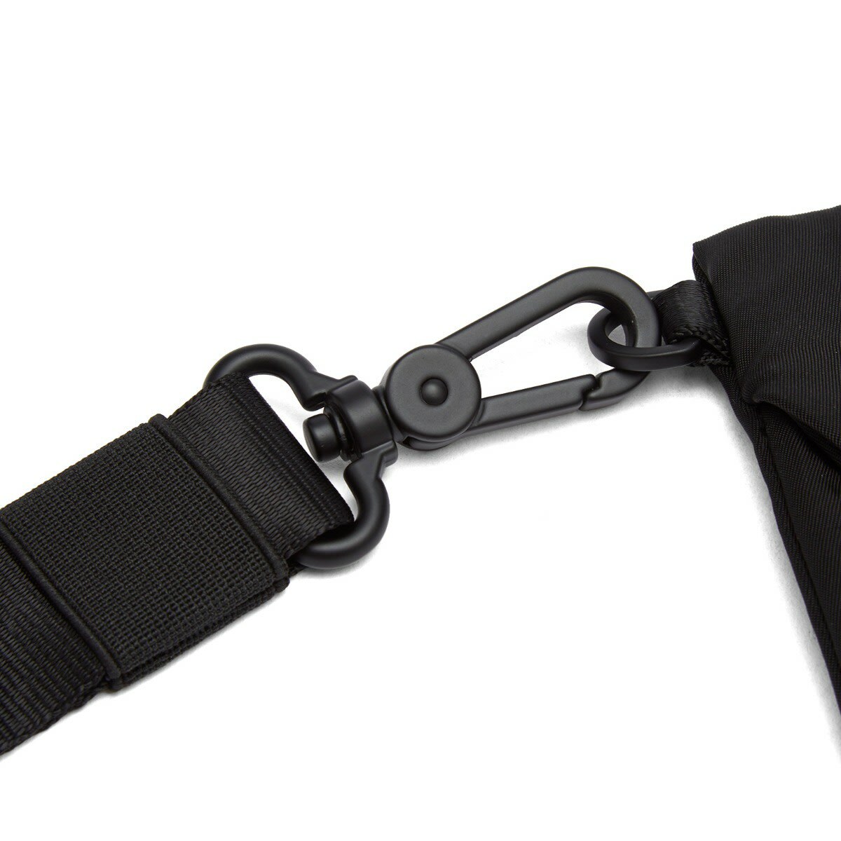 Cote&Ciel Luve Pleated Pouch Bag in Black 