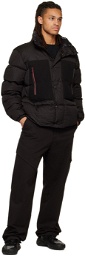 Moncler Genius 2 Moncler 1952 Black Gorunma Short Down Jacket