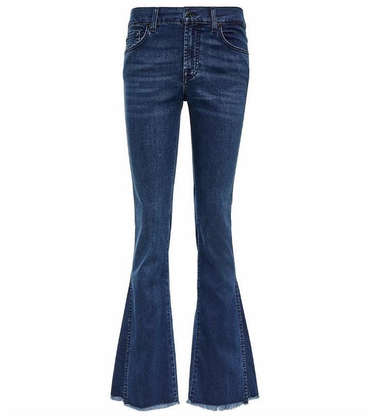Photo: 7 For All Mankind Bair mid-rise bootcut jeans