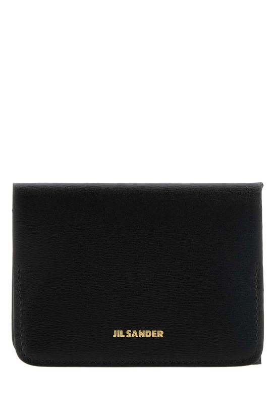 Photo: Jil Sander Black Leather Card Holder