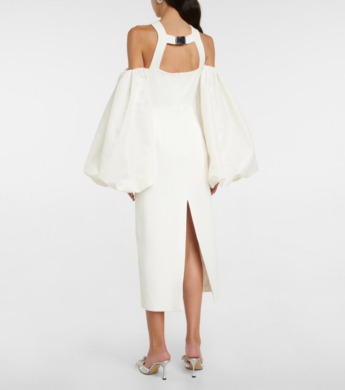 David Koma Puff sleeve maxi dress David Koma